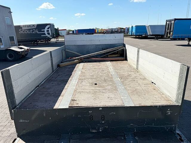 Plattformanhänger BRDR PLATZ 3 axle Stepdeck / 3 achseTiefbettauflieger