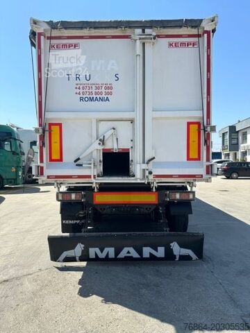 Naczepa wywrotka KEMPF SKM 39 ALU-KASTENMULDE 55M³ ROLLPLANE