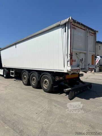 Naczepa wywrotka KEMPF SKM 39 ALU-KASTENMULDE 55M³ ROLLPLANE
