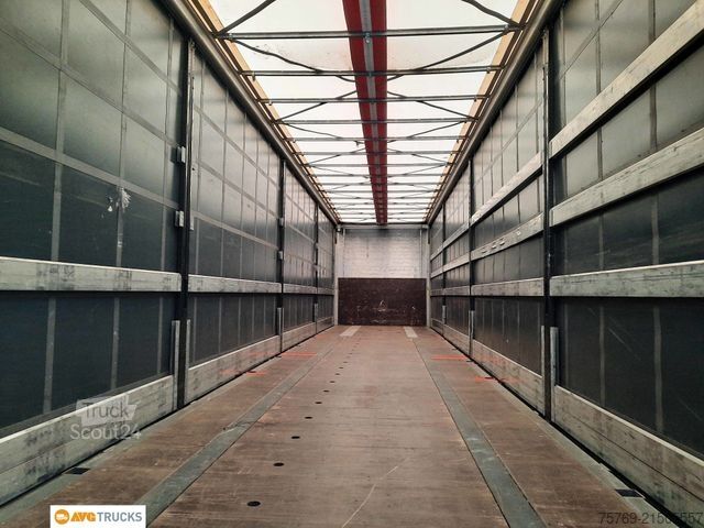 Semi-remorque bâchée KÖGEL Light Coil Schiebeplane Edscha Liftachse Alu