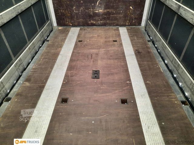 Semi-remorque bâchée KÖGEL Light Coil Schiebeplane Edscha Liftachse Alu