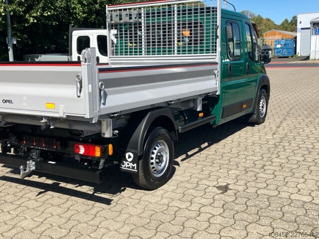 Dubbele cabine bestelwagen Opel MOVANO 3-Seiten-Kipper Doppelkabine L3 3 Allw Klima