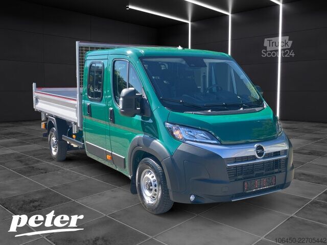 Dubbele cabine bestelwagen Opel MOVANO 3-Seiten-Kipper Doppelkabine L3 3 Allw Klima