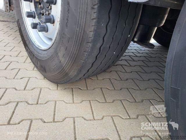 Brandalı açık yarı römork Schmitz Cargobull Schiebeplane Standard