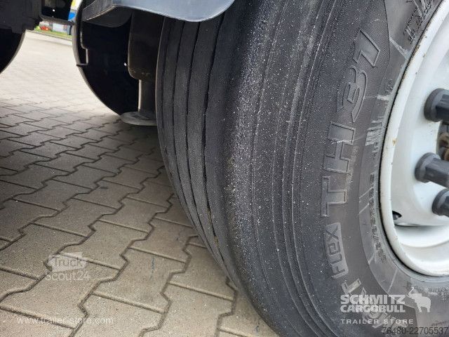 Brandalı açık yarı römork Schmitz Cargobull Schiebeplane Standard