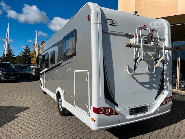 Camper integrado CARADO Carado I 447 Emotion SAT TV Fahrradträger Markie