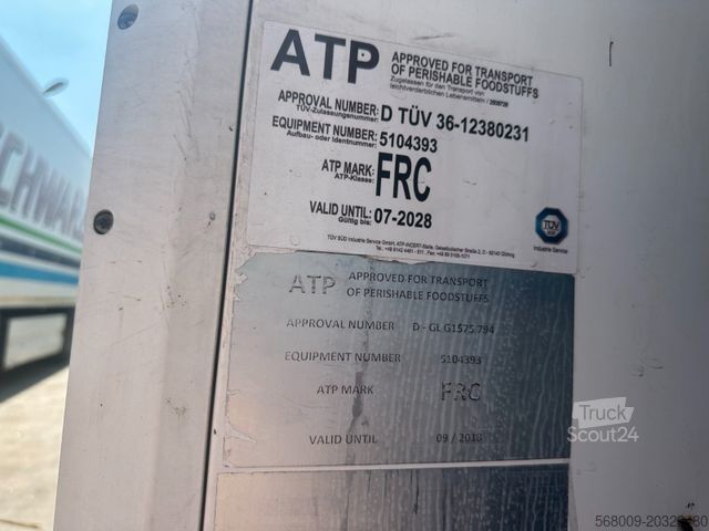 Šaldytuvas puspriekabė SCHMITZ CARGOBULL SKO 24/L