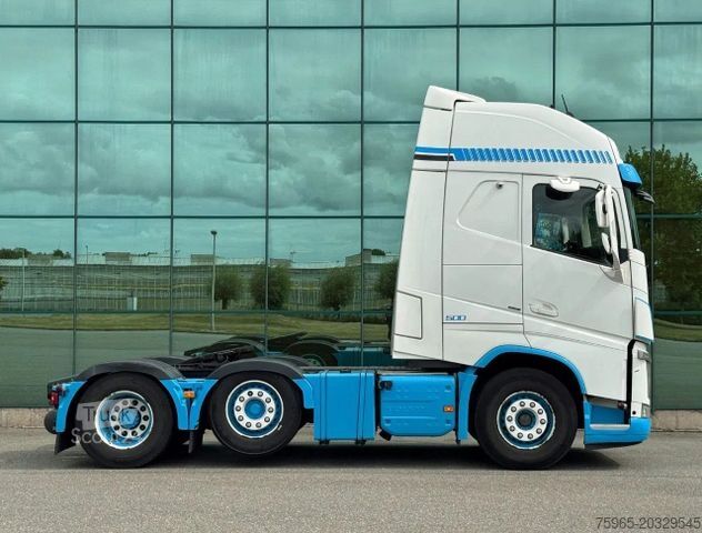 Standartinis vilkikas VOLVO FH 500 6X2 XL 2x TANKS (950 LITERS) I-PARC COOL