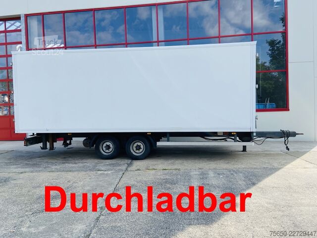 Skříňový přívěs Tang, Karl K105  Tandem Kofferanhänger vorn Durchladbar