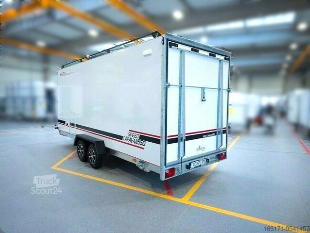 Skåpsläp TOMPLAN TFS550.00 Wohnwagen Sport-Transport-Caravan