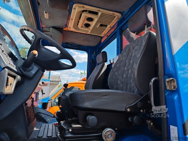 Autre UNIMOG U5000 Kran Forst Kabelbau Kommunal Vollausstatt.