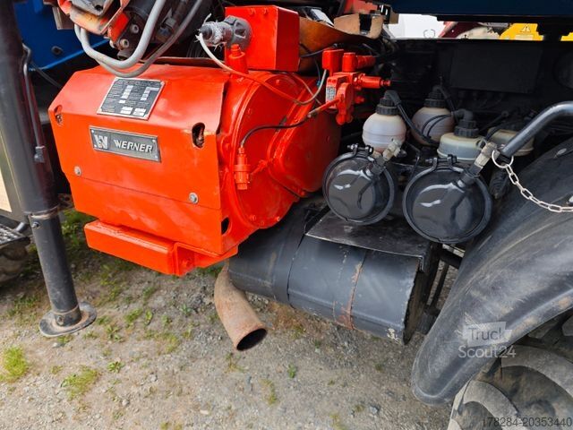Autre UNIMOG U5000 Kran Forst Kabelbau Kommunal Vollausstatt.
