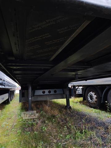 Open oplegger met zeil KÖGEL S24 SafeServer RSAB Quickslide Liftachs Paletten
