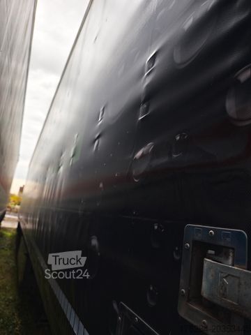 Open oplegger met zeil KÖGEL S24 SafeServer RSAB Quickslide Liftachs Paletten