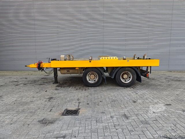 Plattform trailer Gföllner TA14L Ballasttrailer 2 Pieces!
