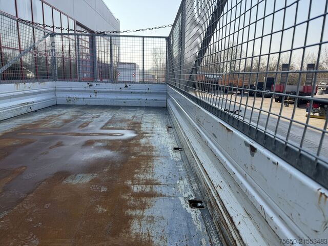 Dreiseitenkipper Anhänger  TK  Tandemkipper- Tieflader, Gitteraufsatz, Wenig Benutzt