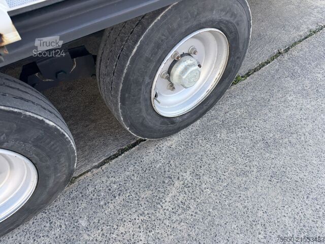 Dreiseitenkipper Anhänger  TK  Tandemkipper- Tieflader, Gitteraufsatz, Wenig Benutzt