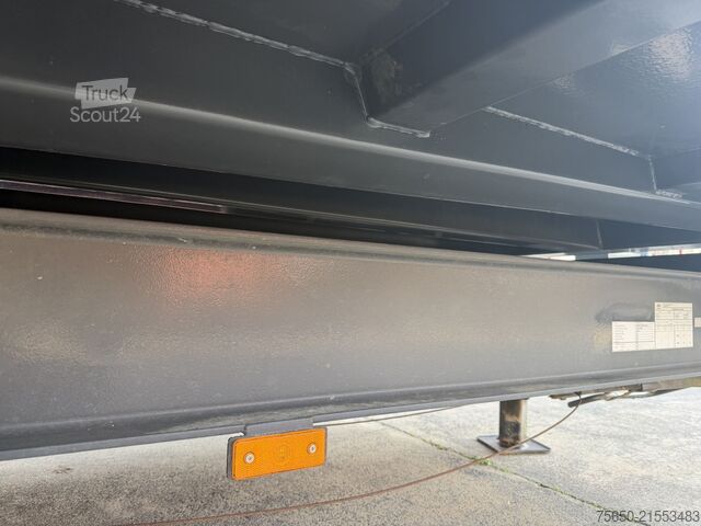 Dreiseitenkipper Anhänger  TK  Tandemkipper- Tieflader, Gitteraufsatz, Wenig Benutzt