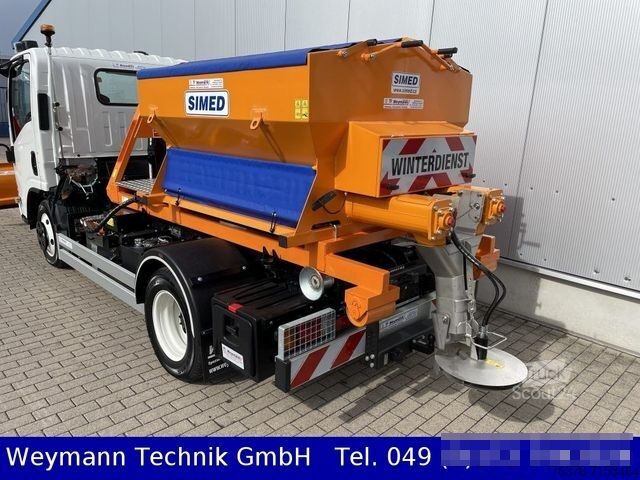 Andere ISUZU NMR Autom.  Abrollkipper, Unihydr.+Winterdienst