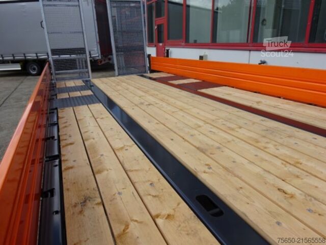 Naczepa niskopodwoziowa Möslein TTT 11-6,2 BR Orange  Tandemtieflader mit breiten RampenNeufahrzeug