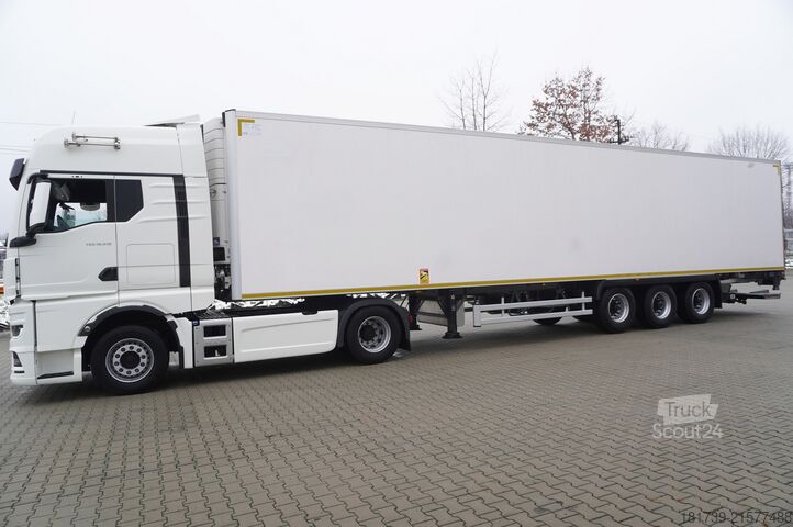 Trattore stradale + semirimorchio frigorifero MAN TGX 18.510 4×2 tractor unit / Lamberet