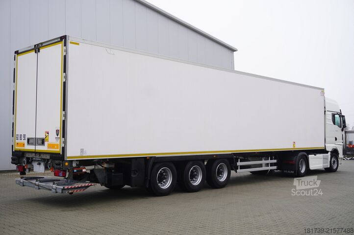 Trattore stradale + semirimorchio frigorifero MAN TGX 18.510 4×2 tractor unit / Lamberet