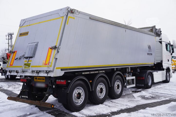 Trattore stradale + semirimorchio MAN TGX 18.510 4×2 tractor unit + Tipper