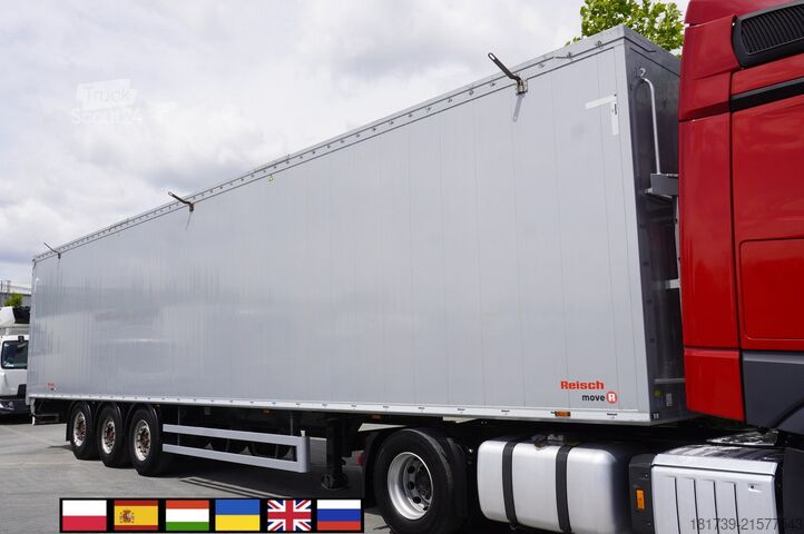 Schubboden-Sattelauflieger Reisch NEW walking floor / Warranty