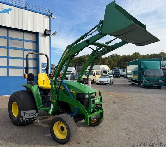 Tractor John Deere 4520 Allrad Frontlader Pferdehof Golfplatz