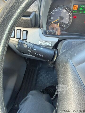 Driezijdige kipper bestelwagen FUSO Canter 7C18 3-Sitzer Meiller Kipper AHK Euro6E