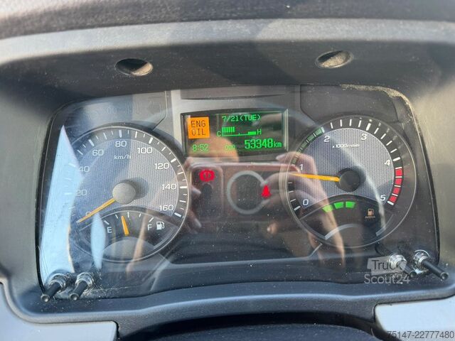 Driezijdige kipper bestelwagen FUSO Canter 7C18 3-Sitzer Meiller Kipper AHK Euro6E