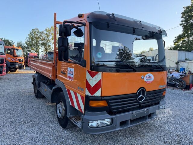 Trijų pusių savivartis furgonas MERCEDES-BENZ Atego 818