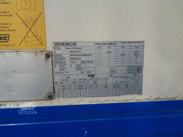 Hladilna polprikolica MEYER Meyer MSK 20-13 Frigoblock HK25