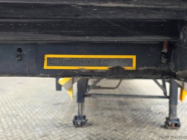 Koffer oplegger KRONE SE / Rolltor TRIDEC / Zwangslenkung