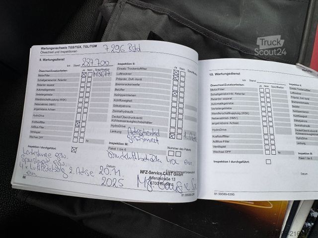 Gru montata su autocarro MAN TGS 18.440 Palfinger PK 18002-EH C