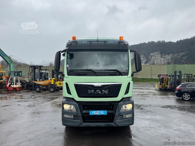 Autocarro con cassone fisso MAN TGS 18.440 Palfinger PK 18002-EH C