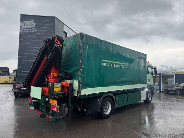 Autocarro con cassone fisso MAN TGS 18.440 Palfinger PK 18002-EH C