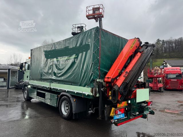 Autocarro con cassone fisso MAN TGS 18.440 Palfinger PK 18002-EH C