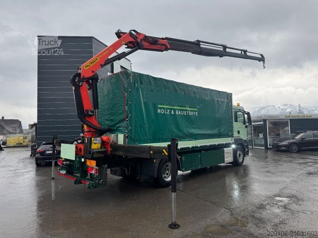 Autocarro con cassone fisso MAN TGS 18.440 Palfinger PK 18002-EH C