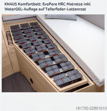 Campingvogn Knaus Südwind 500 QDK Black Selection 1800*Gas-Paket*AL-KO ATC*