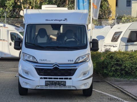 Camping-car semi-intégré Sunlight V 66 TOP-AUSSTATTUNG