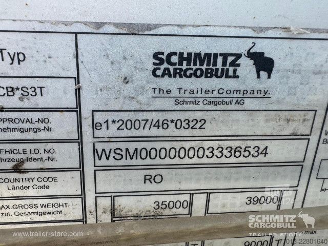 Naczepa otwarta z plandeką Schmitz Cargobull Curtainsider Standard