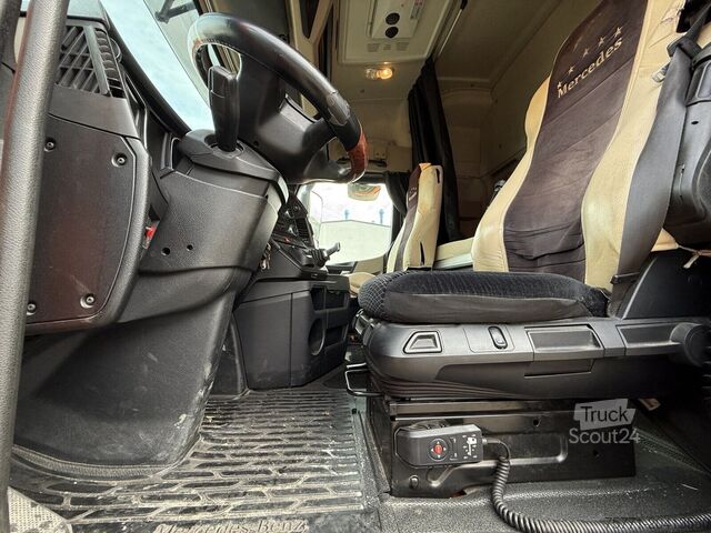 Συρόμενος μουσαμάς Mercedes-Benz ACTROS 1845 4x2 EURO6 SKRZYNIA Z WINDĄ + PRZYCZEPA