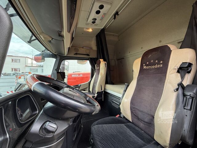 Συρόμενος μουσαμάς Mercedes-Benz ACTROS 1845 4x2 EURO6 SKRZYNIA Z WINDĄ + PRZYCZEPA