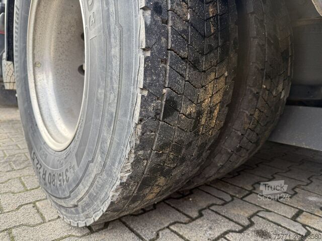 Yandan tenteli Mercedes-Benz ACTROS 1845 4x2 EURO6 SKRZYNIA Z WINDĄ + PRZYCZEPA