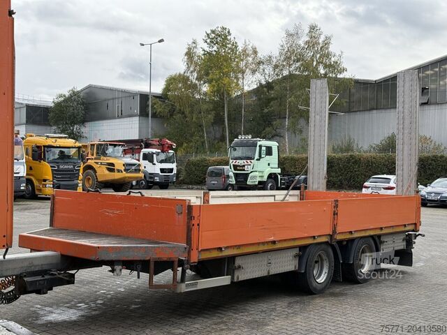 Yandan tenteli Mercedes-Benz ACTROS 1845 4x2 EURO6 SKRZYNIA Z WINDĄ + PRZYCZEPA