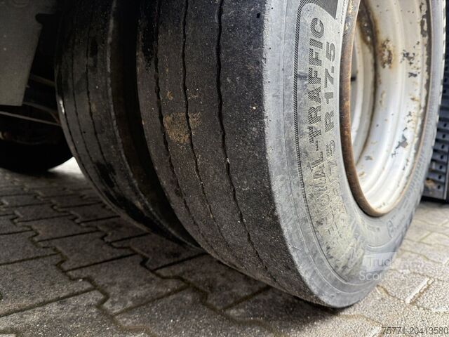 Yandan tenteli Mercedes-Benz ACTROS 1845 4x2 EURO6 SKRZYNIA Z WINDĄ + PRZYCZEPA