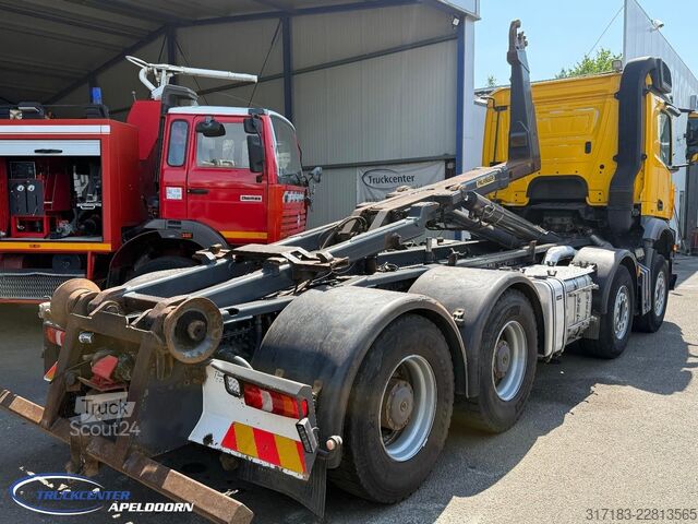 Système de bras à crochet Mercedes-Benz AROCS 3245 8x4 Reduction axles, Euro 6, Palift