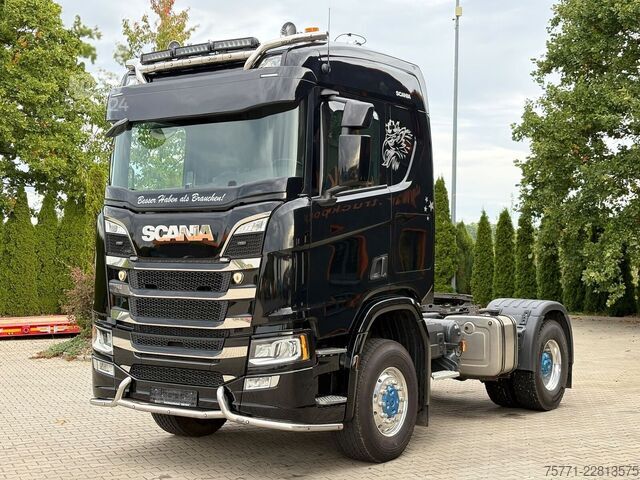 Scania R500 4x4 EURO6 CIĄGNIK SIODŁOWY Z HYDRAULIKĄ WYWROTU Scania R500 4x4 EURO6 CIĄGNIK SIODŁOWY Z HYDRAULIKĄ WY...