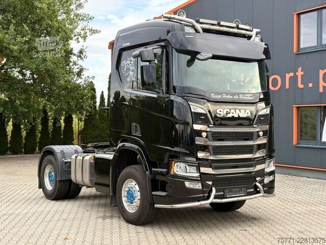 Scania R500 4x4 EURO6 CIĄGNIK SIODŁOWY Z HYDRAULIKĄ WYWROTU Scania R500 4x4 EURO6 CIĄGNIK SIODŁOWY Z HYDRAULIKĄ WY...